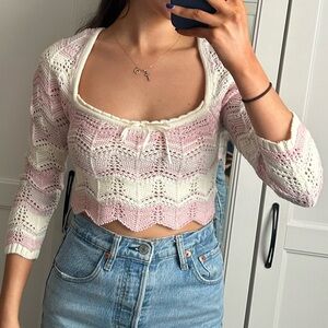 Urban Outfitters Knit crop top